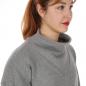Preview: Papierschnittmuster Pullover mit Kragen Frau Vera XS-XXL